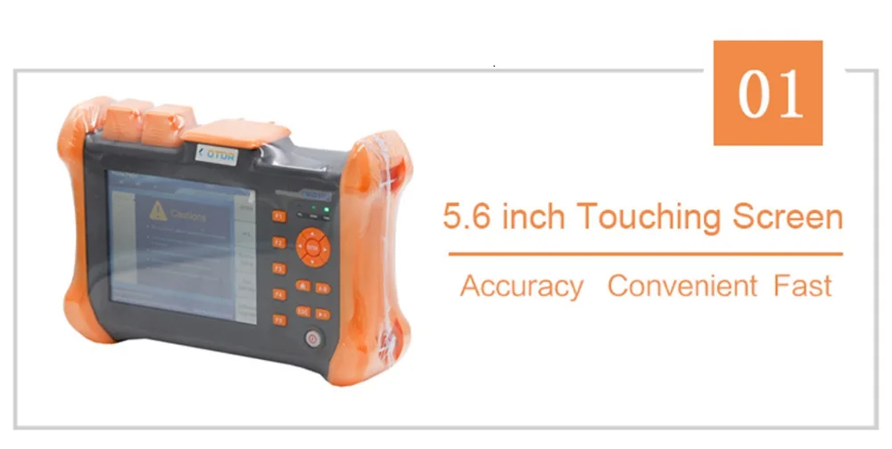 TMO 300 SM A 1310/1550nm 32/30dB встроенный VFL сенсорный Экран Оптический измеритель