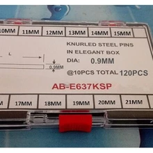 0,9/1,0/1,2 мм толщиной нержавеющая сталь накатанной давление ссылка булавки ассортимент для часы Ремонт
