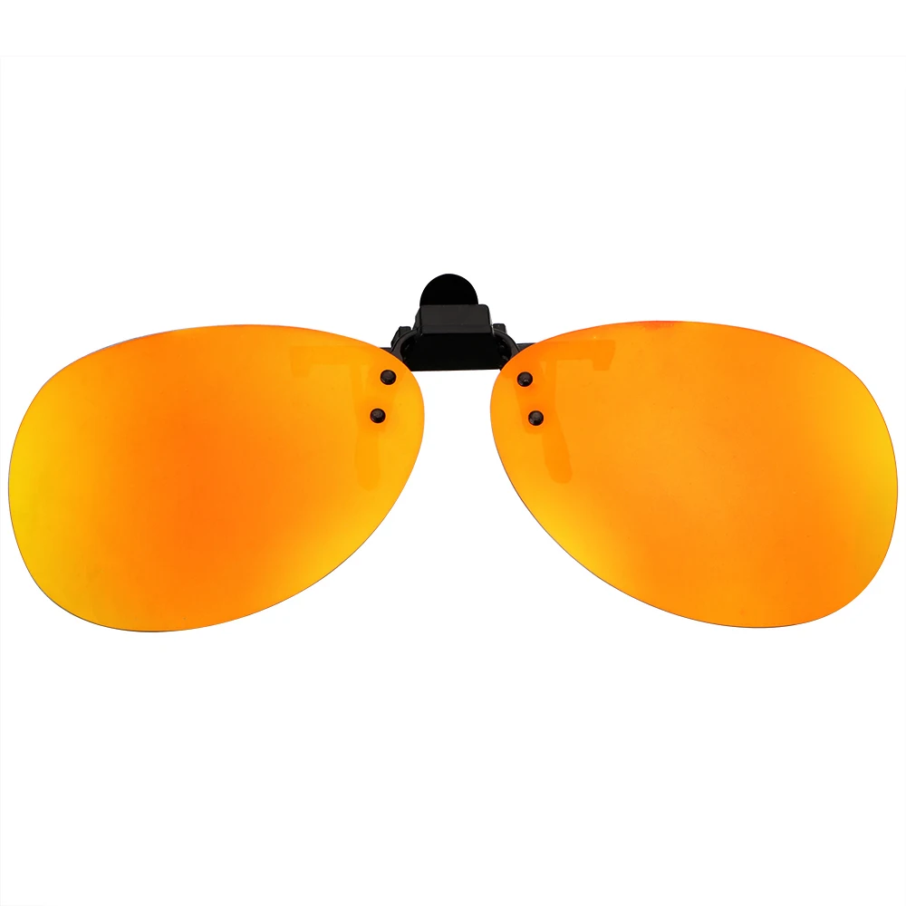 LEEPEE Clip On Sunglasses Anti-UVA UVB Car Driving Night Vision Lens For Men Women Polarized Sun Glasses Driver Goggles