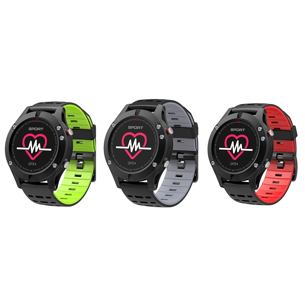 

2019 NEW Smart watches F6 Smartwatch Bracelet Outdoor GPS IP68 waterproof Multi-sport Watch Men wearable devices PK EX17 F5