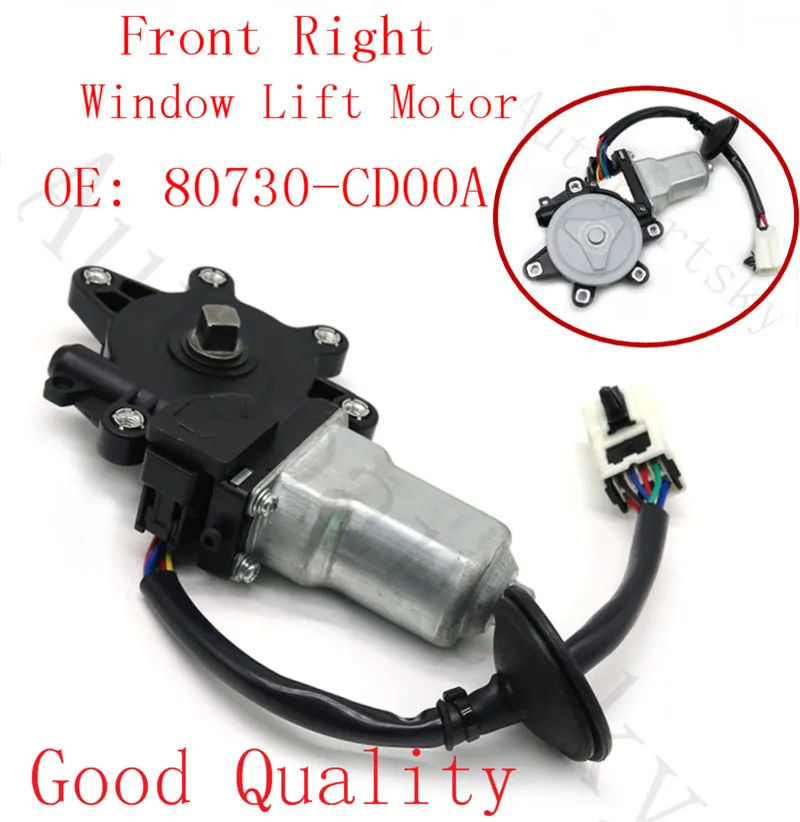 

Window regulator For Infiniti G35 Repair Accessories Part 80730 CD00A 80730CD00A Front Right Power Window Motor For Nissan 350Z