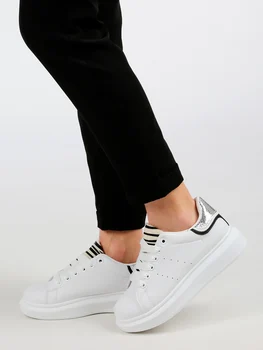

Faux leather soled Sneakers high