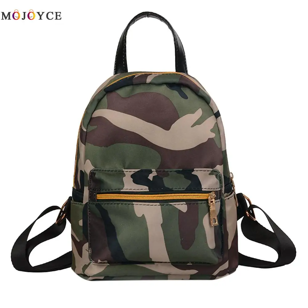 

Women Backpack Waterproof Nylon Lady Women's Backpack Female Casual Travel bag Bags mochila feminina School Bag Camouflage Rucks