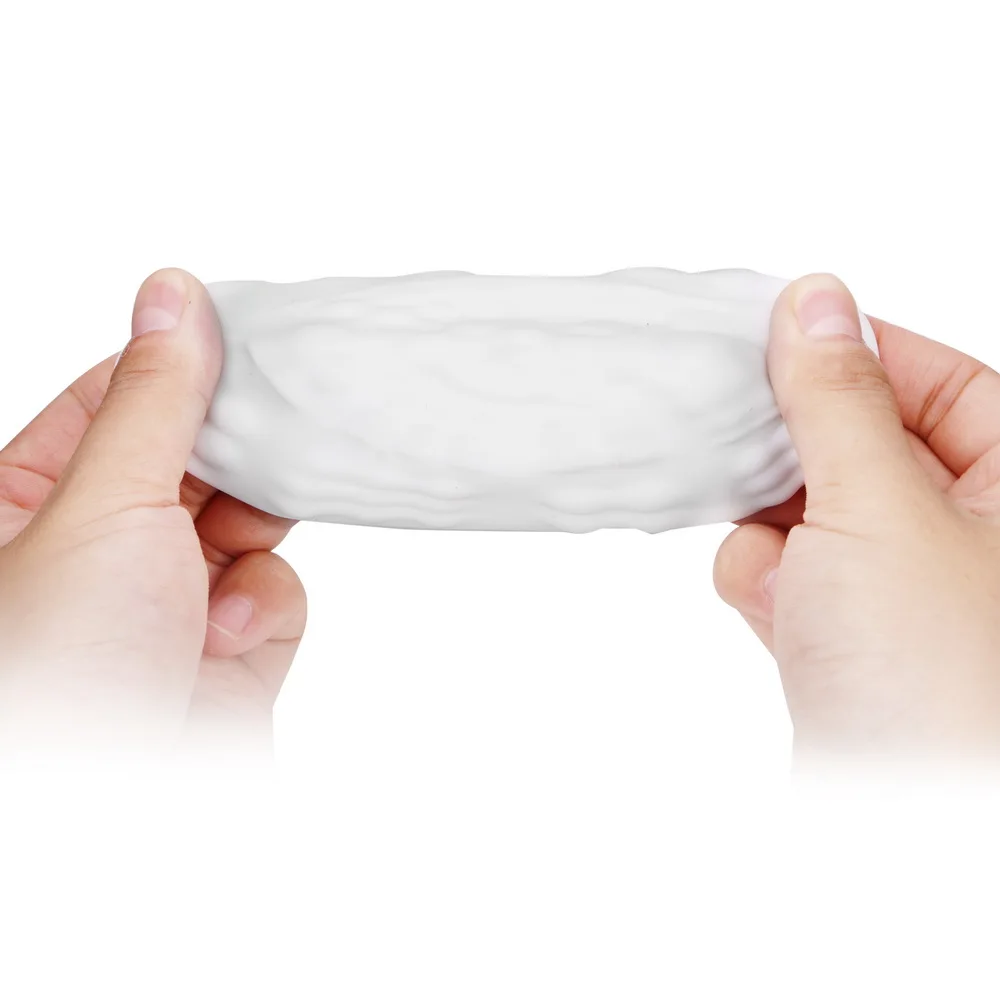 IKOKY Male Masturbator Portable Vagina Real Pussy Masturbatory Cup Sex Toys for Men Penis Trainer Penis Delay Massager