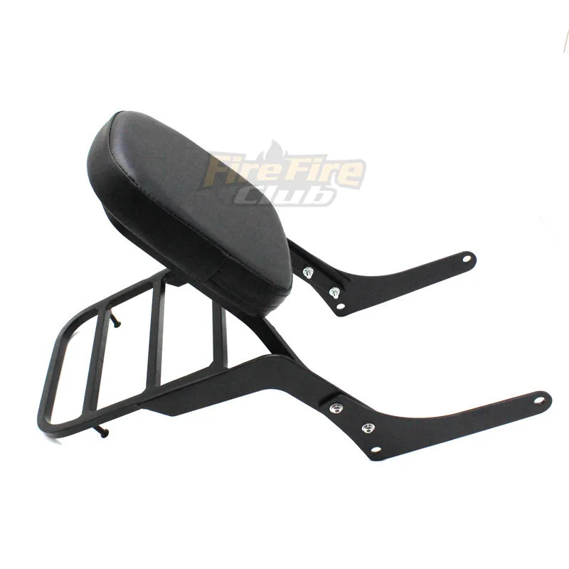 Motorcycle Passenger Backrest Sissy Bar For Honda Rebel 250 CMX250 CMX250C CA250 Rear Luggage Rack Support Saddlebag