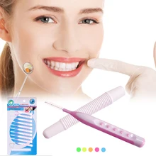 10pcs/set Tooth Flossing Oral Hygiene Dental Plastic Interdental Brush Toothpick Healthy for Teeth Oral Care Tooth Pick Brush Z4