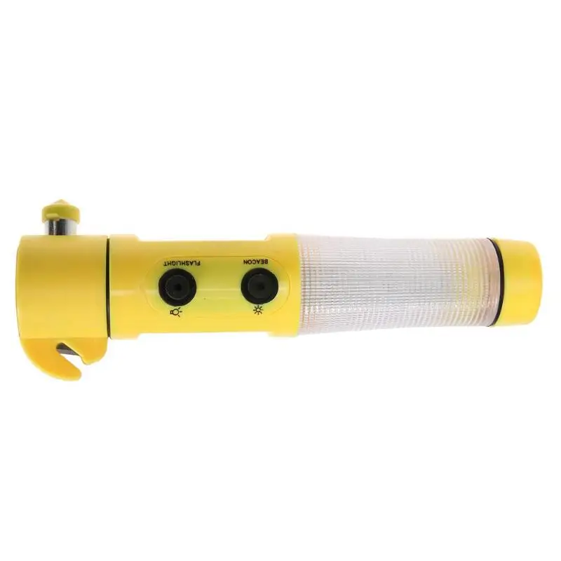 

4 In 1 Multifunctional Flashlights Car Emergency LED Flashlight Safety Escape Tool For Auto-used Safety Life Saving Escape Tool