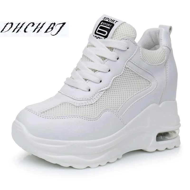 

2019 New Fashion Whiter Platform Sneakers Spring Ladies Causal Shoes Woman Leather Platform Shoes Women Sneakers Chaussure Femme