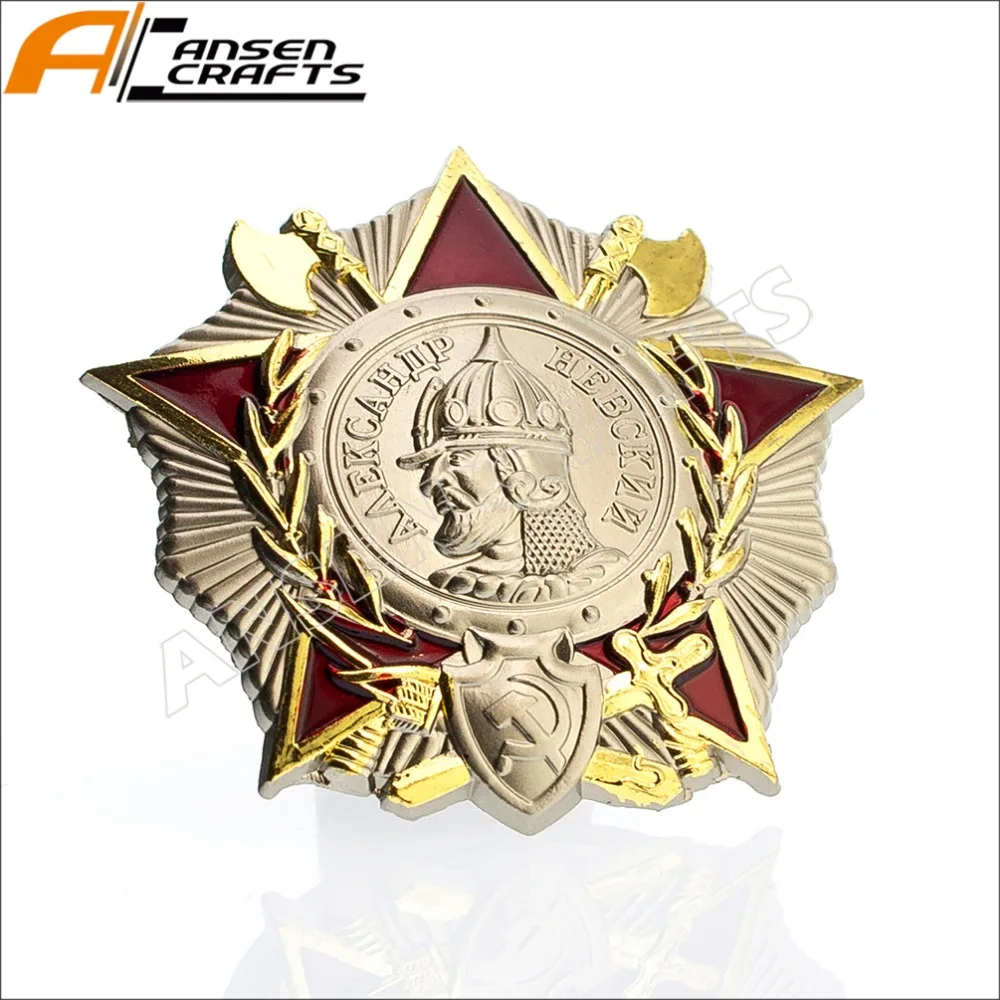 Орден имени А. Невского военная медаль Российской Федерации CCCP badge badges badges | Отзывы и видеообзор