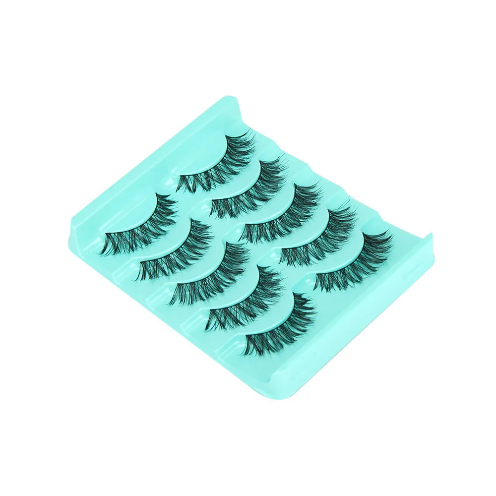 5 Pair Lot Crisscross False Eyelashes Lashes Voluminous Hot Eye Lashes Big sale Makeup fake eye lashes Women long eyelashes