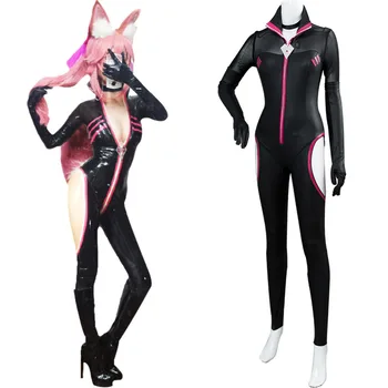 

Fate Grand Order Koyanskaya Tamamo no Mae Cosplay Costume Outfit Jumpsuit Halloween Carnival Cosplay Costumes Customizable