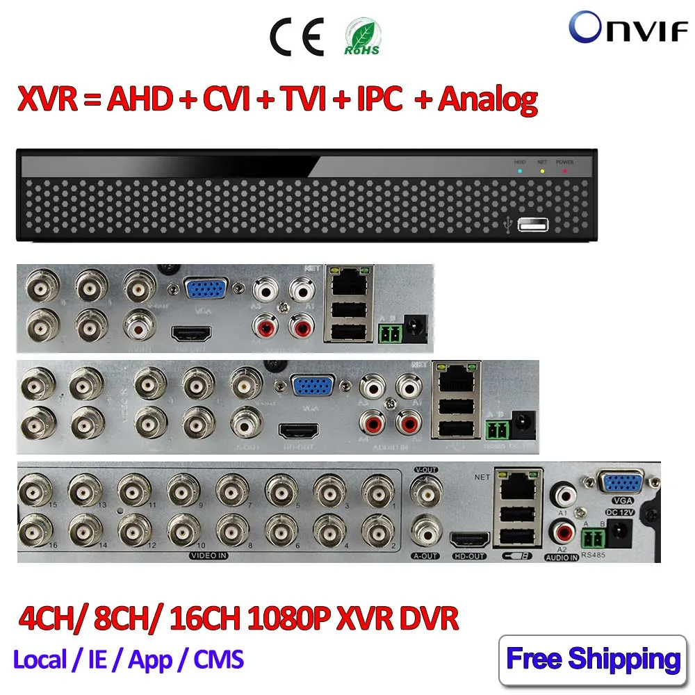 4CH 960H H.264 DVR 4 Channel Digital Video Recorder 1080P for Security Camera HL