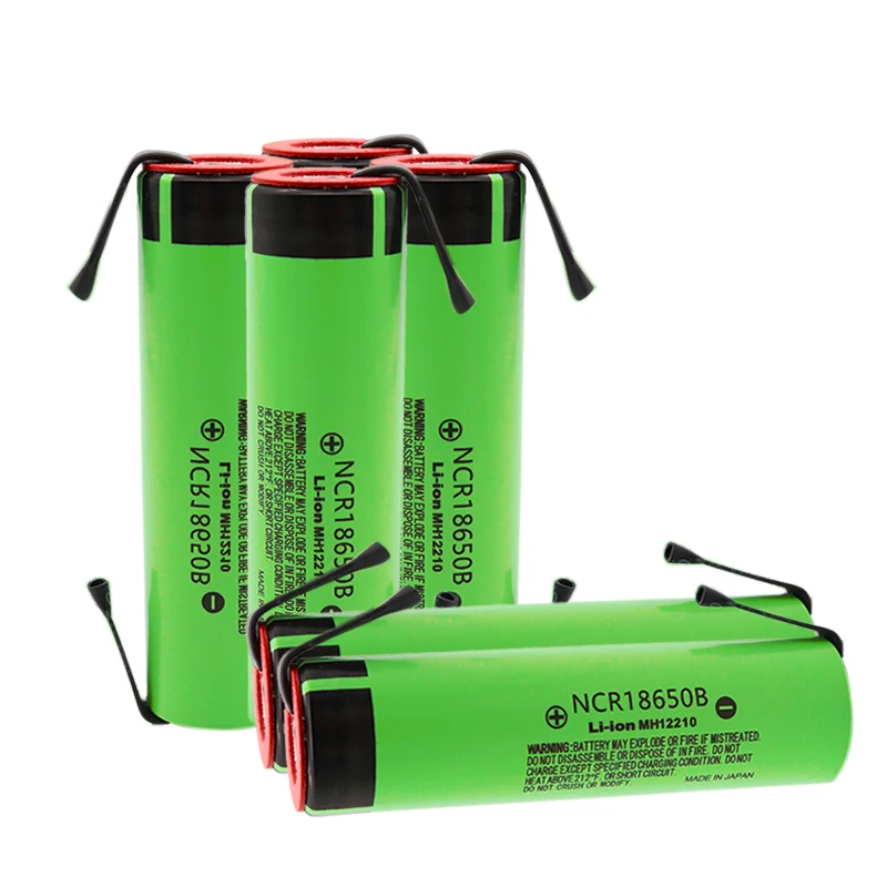 NCR18650B 3,7 V 3400mAh 18650 перезаряжаемый литиевый аккумулятор для батареи+ никелевый элемент DIY