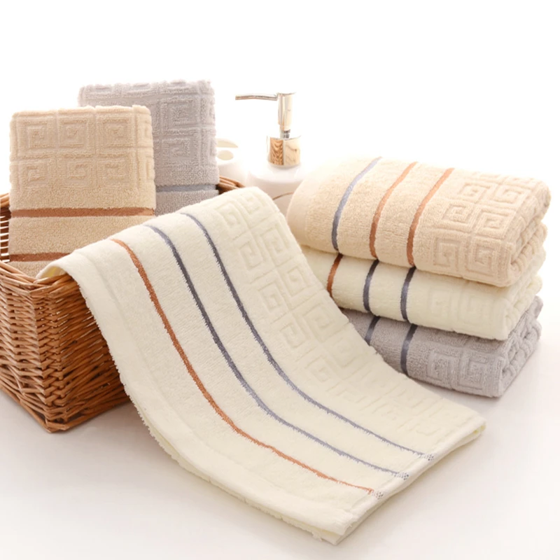 100% cotton thickened absorbent soft skin-friendly antibacterial large bath towel adult love hotel shower cool bath beach towel