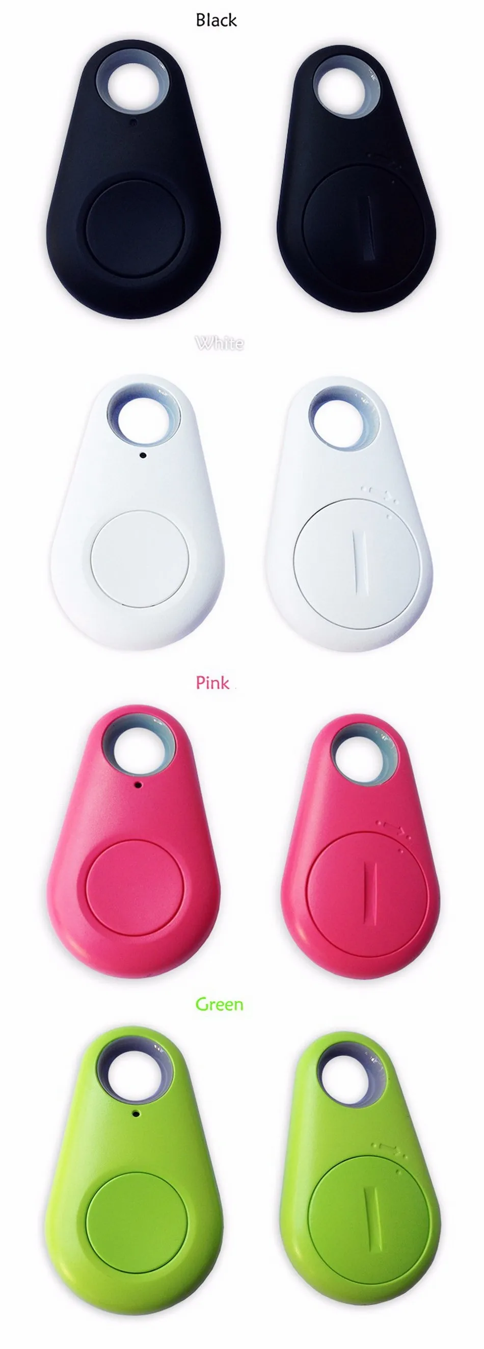 Mini Anti-lost Whistle Key Finder Wireless Alarm Smart Tag Key Locator Keychain Tracker Whistle Sound LED Light Things Tracker voice alarm sounder