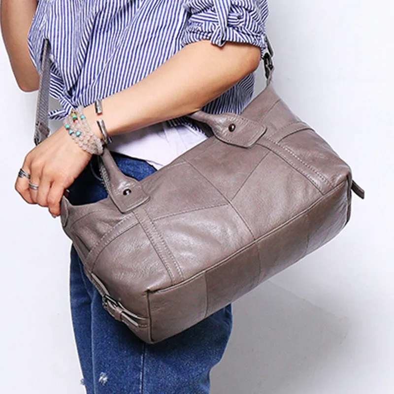 MJ Women Genuine Leather Bag Female Real Cow Leather Handbag Crossbody Bags for Women Shoulder Bag Large Capacity Ladies Tote MJ Women Genuine Leather Bag Female Real Cow Leather Handbag Crossbody Bags for Women Shoulder Bag Large Capacity Ladies Tote
