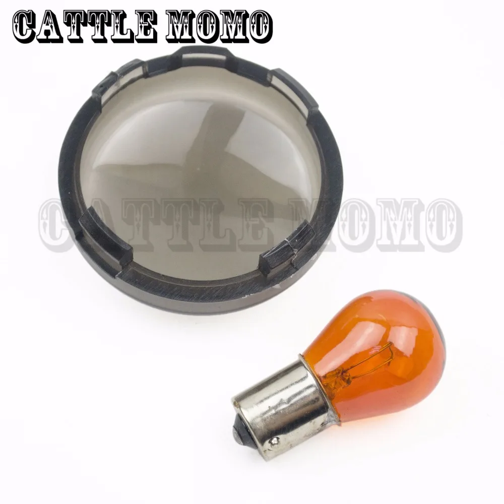 Turn Signal Indicator Lenses&Bulb Sportster Softail for Motorcycle