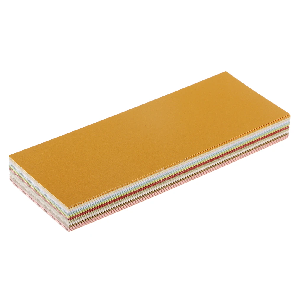 50 SHEETS PETALS PEARLESCENT SHIMMER DOUBLE SIDED PAPER CARDSTOCK DIY CARDS
