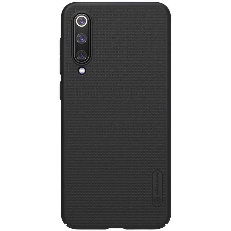 Black NILLKIN Shiled чехол для Xiaomi Mi 9 матовый Противоскользящий бампер чехол для Xiaomi Mi 9 se 9 матовый жесткий чехол - Цвет: Black