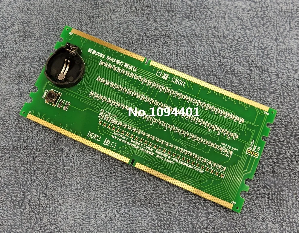 1 шт. * Фирменная Новинка рабочего Материнская плата DDR2 DDR3 Оперативная память Memorry Слот тестер с светодио дный - изображение
