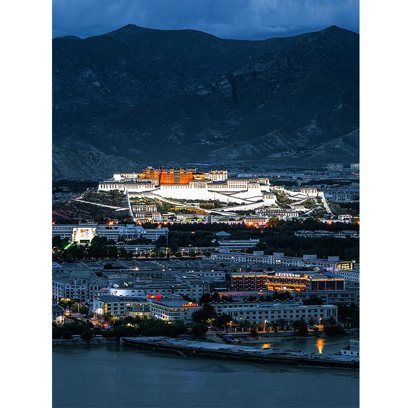 

Diamond mosaic kit painting point Cross 3d square Full Craft Diy handicraft Image Lhasa city night view