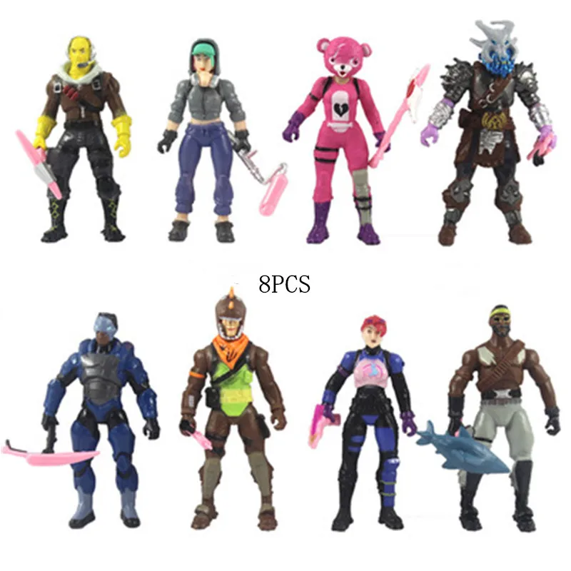 Популярная игрушка фигурка ламы в различных стилях игрушки модели персонажей из