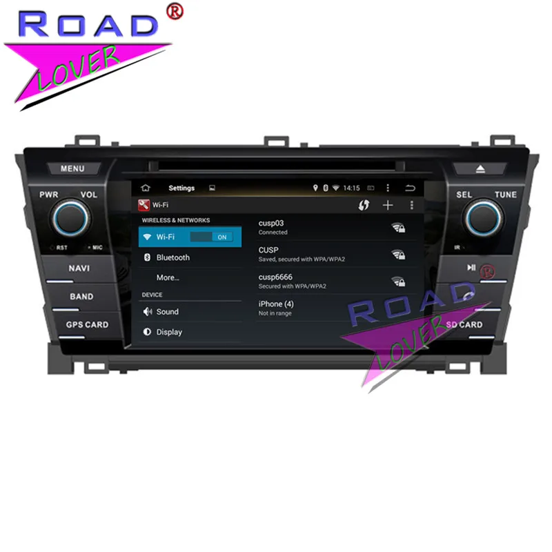 Cheap Roadlover Android 9.0 Car Multimedia DVD Player Radio For Toyota Corolla 2013- Stereo GPS Navigation Automagnitol 2Din HD Screen 5