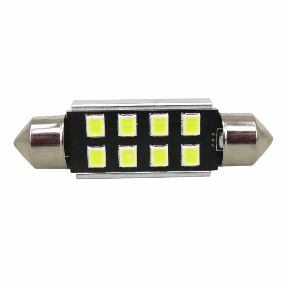 WLJH 2x автомобиль светодиодный 239 2835 SMD СВЕТОДИОДНЫЙ 38 мм 39 мм C5W 272 CANBUS ERROR FREE гирлянда номерной знак лампы светодиодный для MERCEDES-BENZ чистый белый