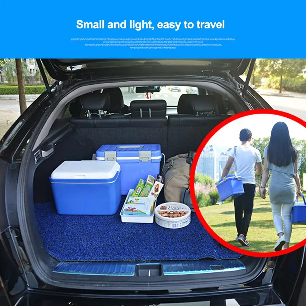 Portable 13L Outdoor Incubator Refrigeration Dual-use Box Food Storage Car Cold Fishing Box Cooler For Picnics Fishing Transport Portable 13L Outdoor Incubator Refrigeration Dual-use Box Food Storage Car Cold Fishing Box Cooler For Picnics Fishing Transport
