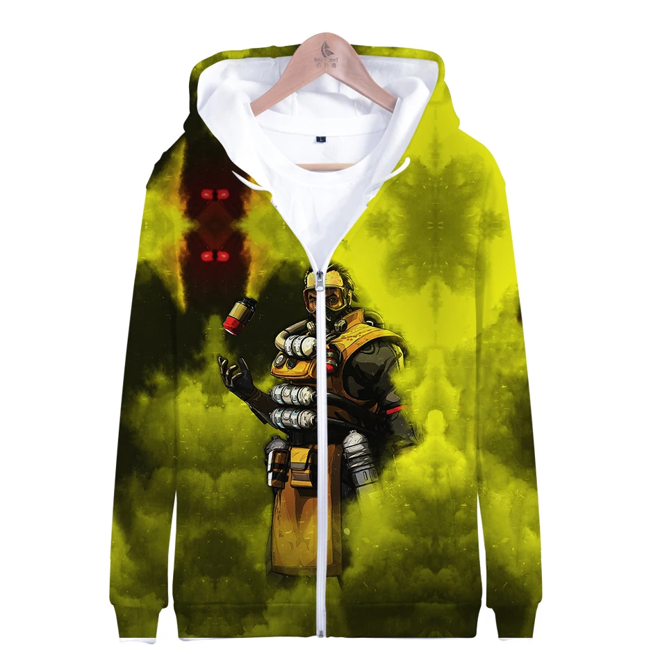 aikooki Men 3d zipper Hoodies cotton Autumn Witcher Fashion Hoodies Sweatshirt Regular Sweatshirt Hoodies