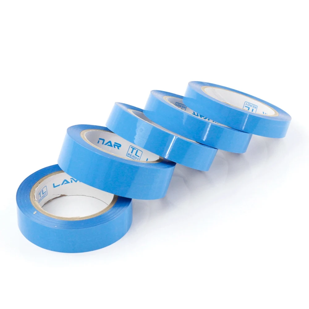 

Fouriers MTB Road Bike Tubeless Rim Tape 19mm 22mm 24mm 28mm 33mm x 50 Meter Tubes Blue Bulk Roll Vacuum Tire Liner Bicycle Tape