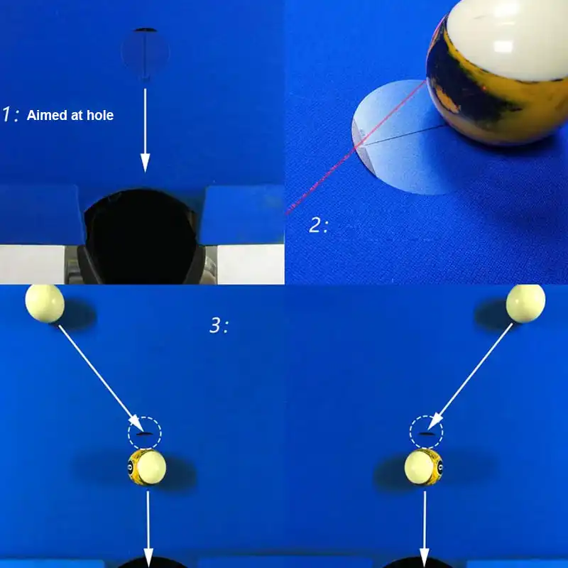 WOLFIGHTER Store Pool Snooker Cue Laser Sight Billiard Training