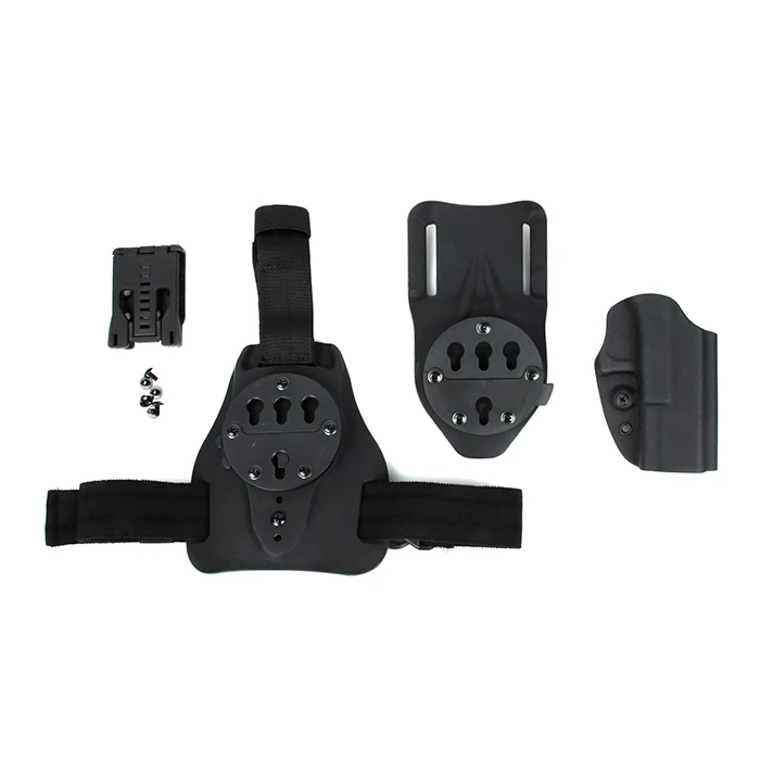 

Tactical QD 226 Kydex Holster Set Using for 226 Leg Plate and Waist Belt Three Purposes of Base Plate GZ7-0084