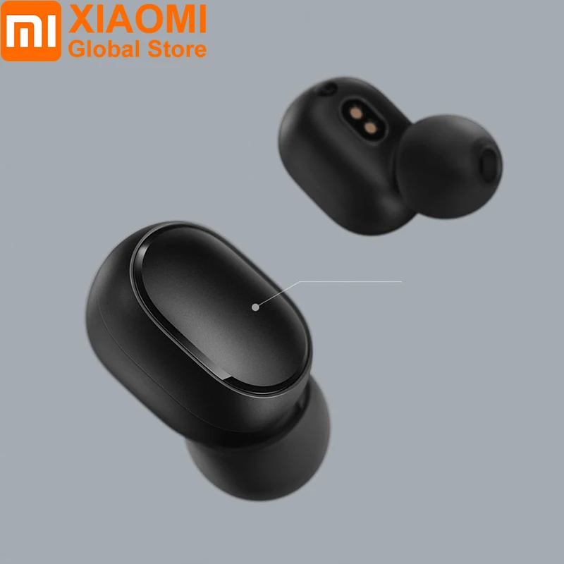 Xiaomi Redmi Airdots TWS Bluetooth 5,0 наушники DSP с шумоподавлением наушники с функцией автоматического сопряжения двусторонний вызов стерео истинный беспроводной