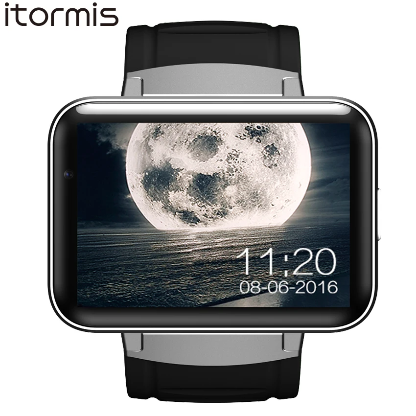  ITORMIS Android Smart Watch Smartwatch Wristwatch Big Battery 3G SIM WiFi Camera GPS MTK6572 Dual C