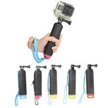 Плавающая рукоятки Ручка stick Поплавок + Винт для GoPro Hero 4 3 + 3 2 1