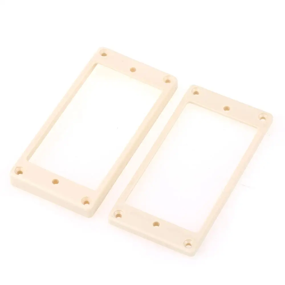 

Musiclily Pro Plastic Flat Bottom Humbucker Pickup Mounting Rings Set for Electric Guitar