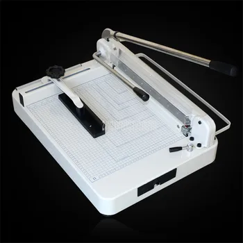 

A3 Size Manual Paper Cutter Trimmer High Precision Table Cutter Manual Paper Cutting Machine 4CM Thickness Paper Cutting 868A3