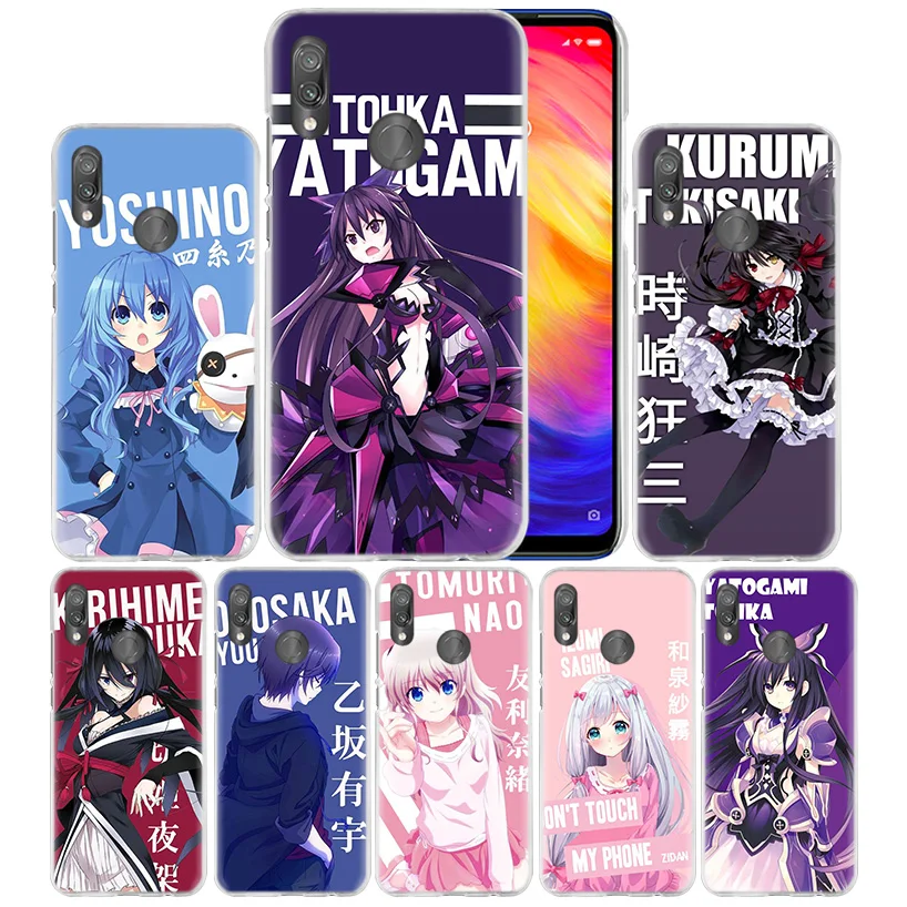 

YATOGAMI TOHKA Anime Case for Xiaomi Redmi Note 7 K20 6 6A Pro Y3 7S 7A GO S2 5 MI Play 9T A1 A2 8 lite Poco F1 Hard Phone Cover
