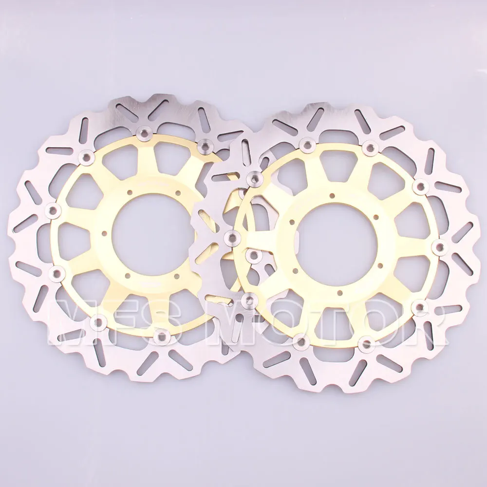 

Motorcycle Accessories Front Brake Discs Rotor For Honda CBR900RR 954 929 2000 2001 2002 2003 00 01 02 03 GOLD