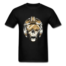 Для мужчин футболка Dead Люк Скайуокер Популярные Звездные войны рубашка Индивидуальные футболка круглый вырез горловины для взрослых Camisetas