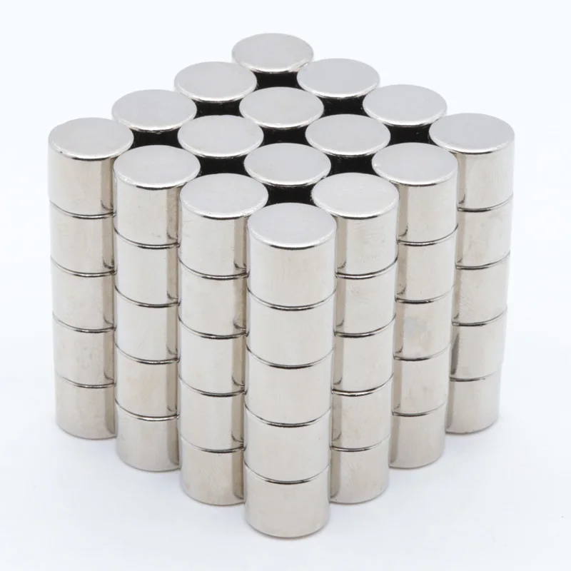 10 шт 10x8 мм Мини Круглые неодимовые магниты 10*8 мм N35 супер мощный Craft редкоземельный неодимовый магнит 10x8 мм