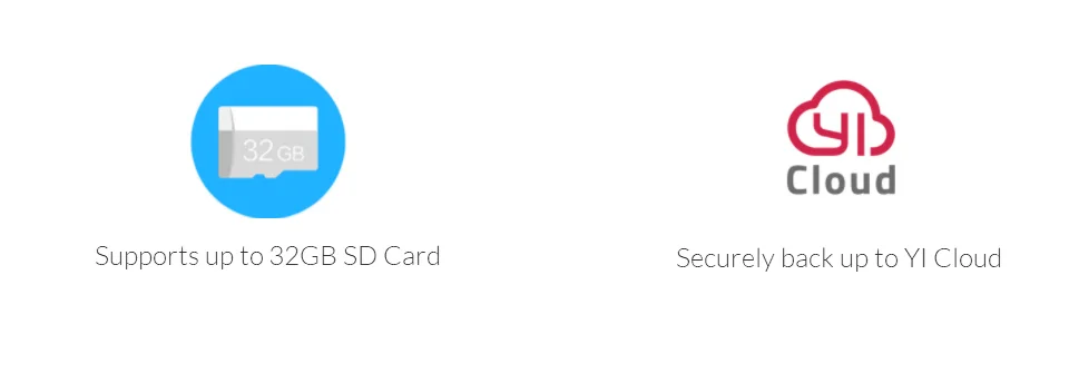 Câmera em Casa Design de Ponta Sistema de Vigilância de Segurança ip sem Fio Bebê Chorando Detecção Visão Noturna Wi-fi Global yi 1080p 16 Yi 1080p câmera em casa bebê chorando