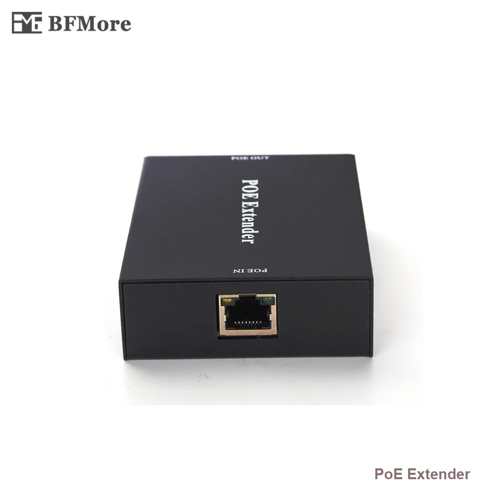 

BFMore PoE Extender IEEE 802.3at Max Power 25.5W Distance 100meters Plug-and-Play Longer Strengthen