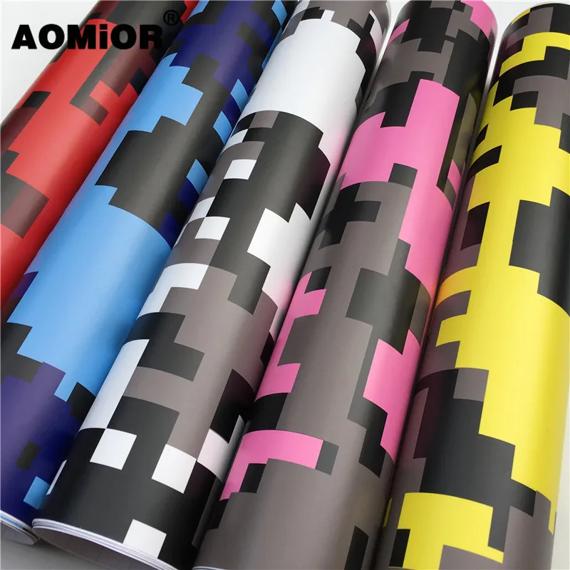 Digital Camo Vinyl Wrap Film (22)
