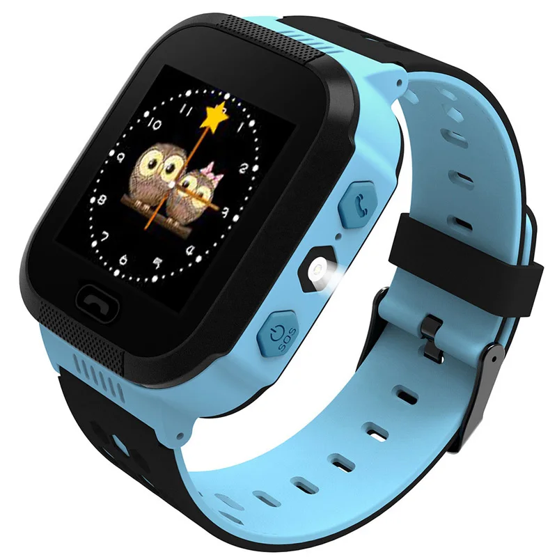 Новые Детские Смарт-часы для 2G/3G/4G sim-карты детские часы с Bluetooth HD камерой LBS трекер SOS Вызов предупреждение безопасности - Color: Blue