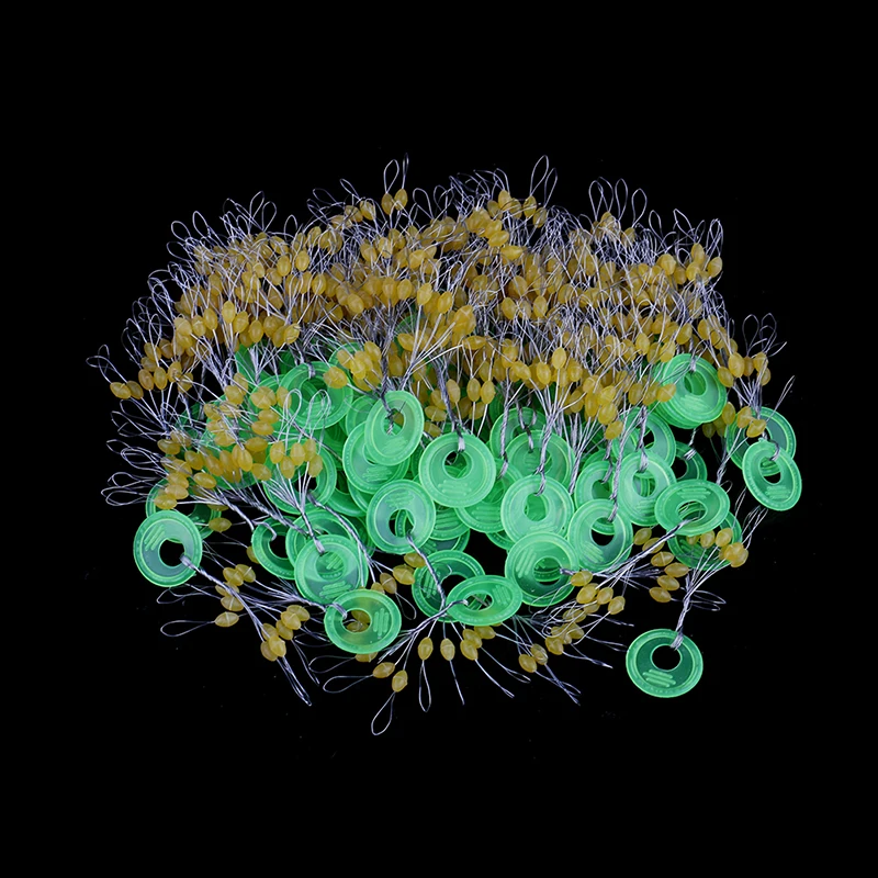 SS-L Поплавковый стопор резиновая пробка коннектор для лески Рыбалка не повредить вертикальную линию рыболовные кольца 100 шт./компл