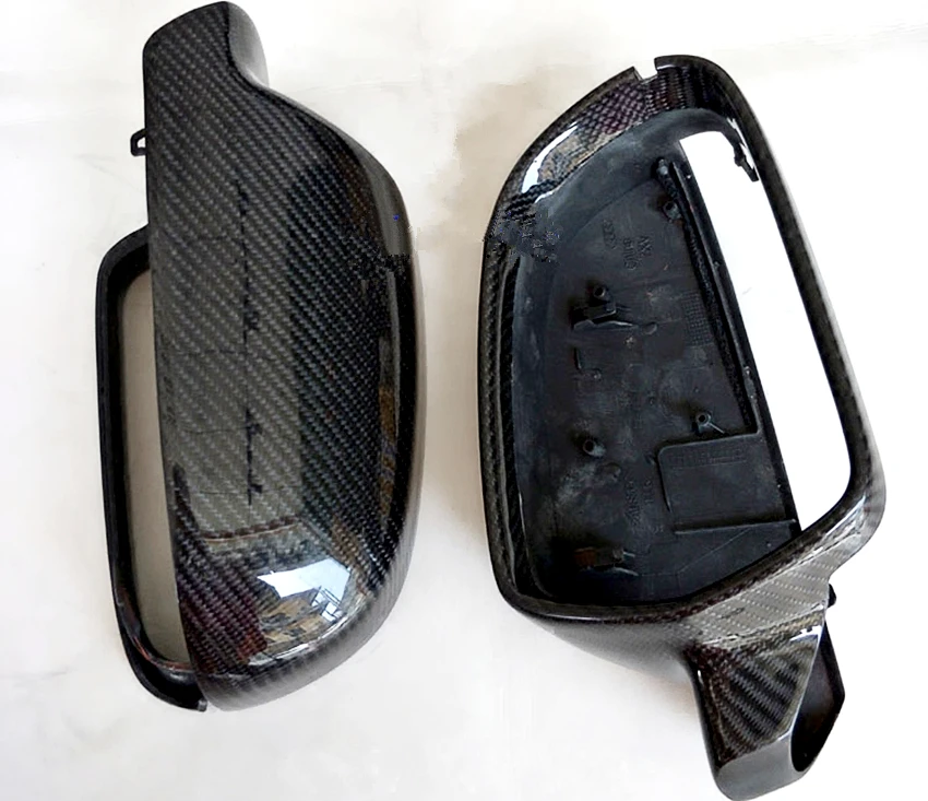 Для Audi RS5 A4 B8.5 S5 карбоновое волокно зеркало заднего вида с Лейн Assist B8.5 A5 зеркальное покрытие стиль 2010