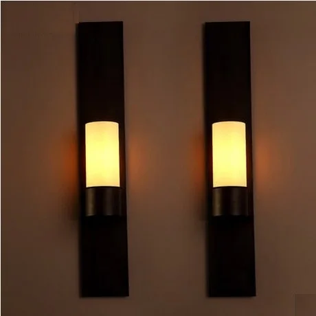 Retro Loft Style LED Wall Sconce Iron Glass Vintage Wall Lamp For Home Antique Wall Lights Indoor Lighting Luz De Pared Retro Loft Style LED Wall Sconce Iron Glass Vintage Wall Lamp For Home Antique Wall Lights Indoor Lighting Luz De Pared