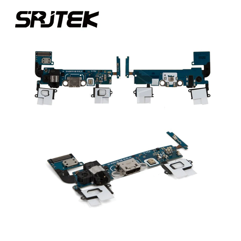 

SRJTEK Flex Cable for Samsung A500F A500FU A500H A500M Galaxy A5(microphone headphone connector,charge connector,with components